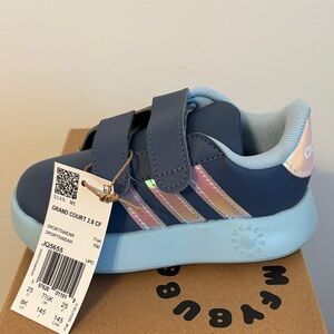Adidas Kids Grand Court 2.0 CF I Sneakers - Navy and ever decent